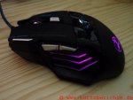 VicTsing 7 Tasten Gaming Mouse Farbwechsel Pink